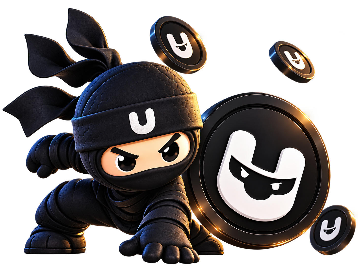 UCash ninja mascot